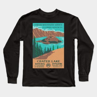 Crater Lake National Park WPA Long Sleeve T-Shirt